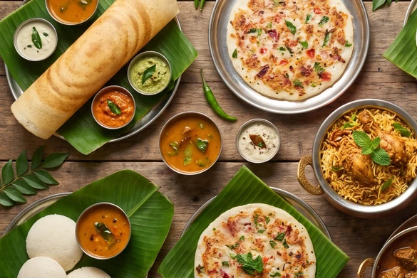 South Indian food pickup and delivery to Ramsay, Calgary from Virunthu